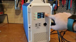 Display Screen on Alpha Solar