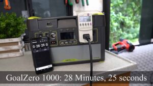 Goal Zero Lithium 1000 Load Test