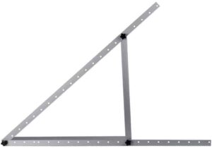 Adjustable solar panel stand