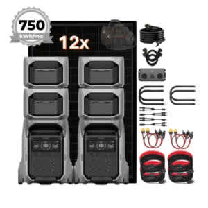 EcoFlow Delta Pro 3 Solar Kit